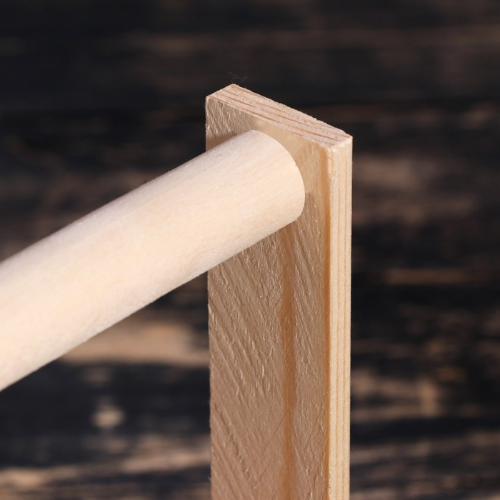 Переноска для 6 бутылок с деревянной ручкой, 28х19х25см, натуральная Переноска для 6 бутылок с деревянной ручкой, 28х19х25см, натуральная