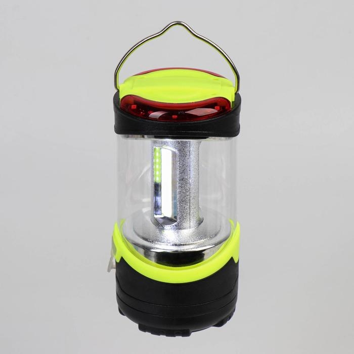Фонарь кемпинговый аккумуляторный 5 Вт, 1200 мАч, USB, салатовый Фонарь кемпинговый аккумуляторный 5 Вт, 1200 мАч, USB, салатовый