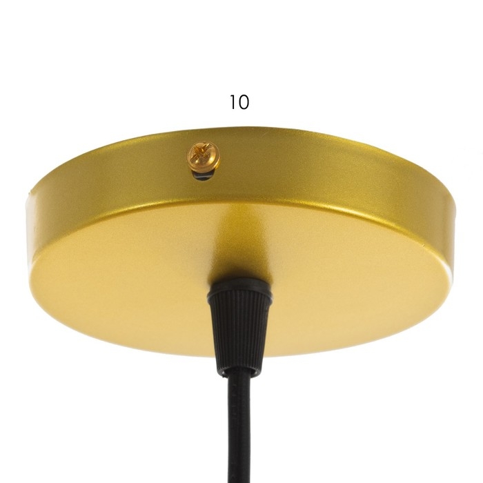 Светильник BayerLux Светильник BayerLux "Брайтон" Е27 40Вт золото 35х35х30-130см