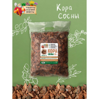 Кора сосны "Рецепты Дедушки Никиты" 10 л фр 2-6