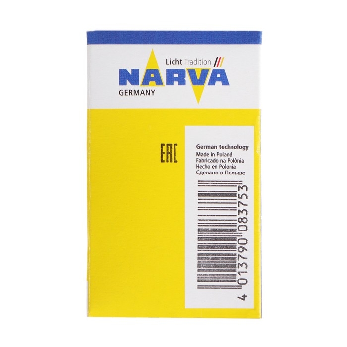 Лампа автомобильная Narva RPB H4 P43t, 12 В, 60/55 Вт, 48677 Лампа автомобильная Narva RPB H4 P43t, 12 В, 60/55 Вт, 48677