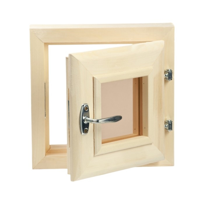 Окно, 30×30см, двойное стекло ЛИПА, бронза Окно, 30×30см, двойное стекло ЛИПА, бронза