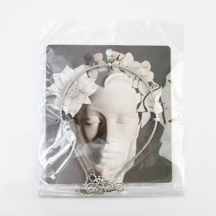 Ободок для волос со стразами «Ты прекрасна» 0.5 х 12 х 21 см Ободок для волос со стразами «Ты прекрасна» 0.5 х 12 х 21 см