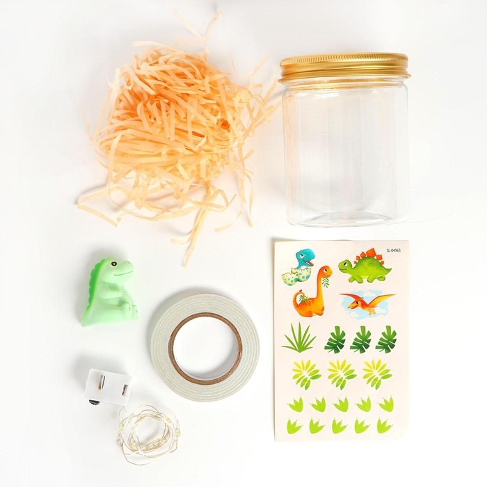 Набор для творчества «Волшебный ночник: динозаврик» Набор для творчества «Волшебный ночник: динозаврик»