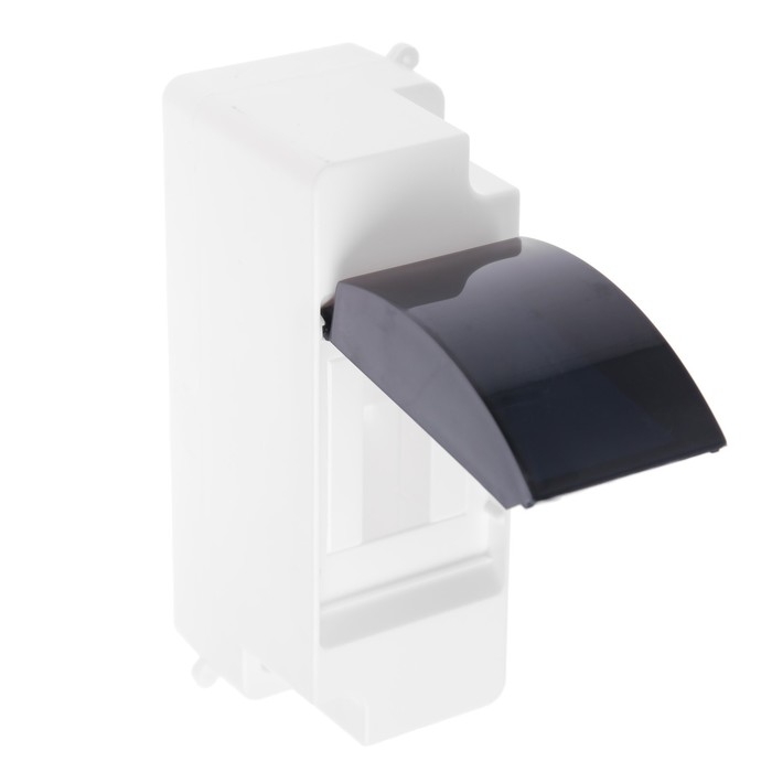 Щит Luazon Lighting ЩРН-П-2, на 2 модуля, IP30, с крышкой, навесной, пластик, цвет белый Щит Luazon Lighting ЩРН-П-2, на 2 модуля, IP30, с крышкой, навесной, пластик, цвет белый