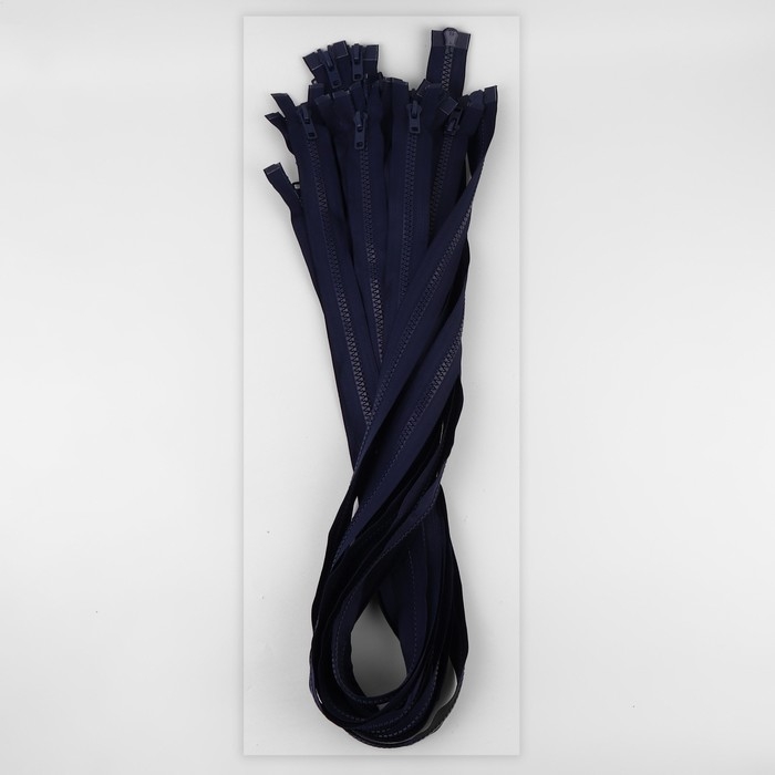 Молния «Трактор», №8, разъёмная, 2 замка, замки автомат, 120 см, цвет тёмно-синий, цена за 1 штуку Молния «Трактор», №8, разъёмная, 2 замка, замки автомат, 120 см, цвет тёмно-синий, цена за 1 штуку