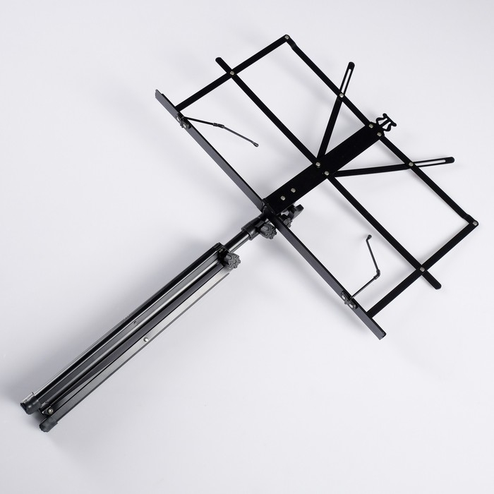 Пюпитр (подставка для нот) с чехлом, высота 140 см, складной Пюпитр (подставка для нот) с чехлом, высота 140 см, складной