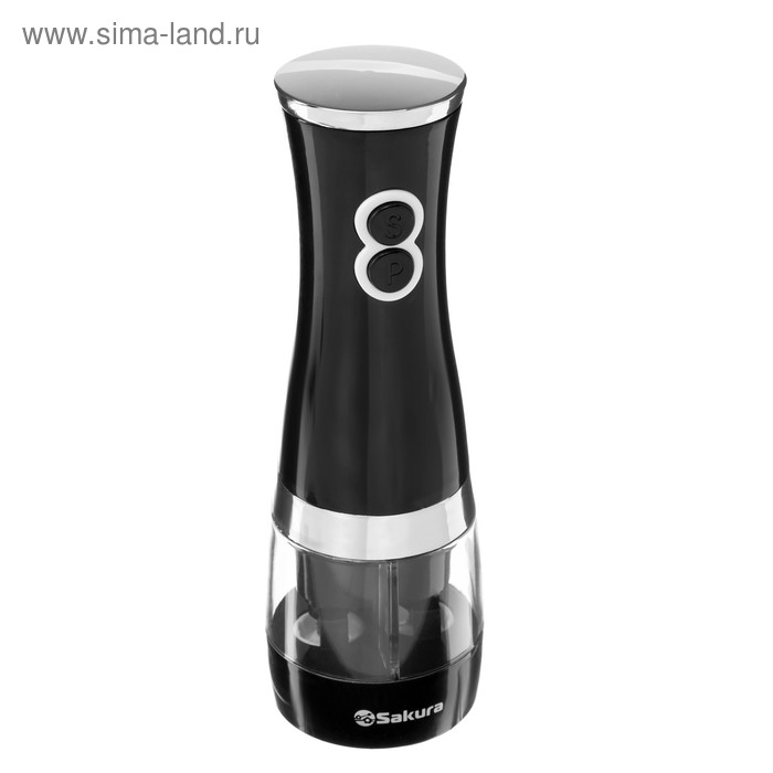 Мельница электрическая Sakura SA-6642BK, автоматическая, черная Мельница электрическая Sakura SA-6642BK, автоматическая, черная