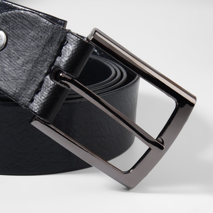 Пряжка для ремня, 5,3 × 4,5 см, 35 мм, цвет чёрный никель Пряжка для ремня, 5,3 × 4,5 см, 35 мм, цвет чёрный никель