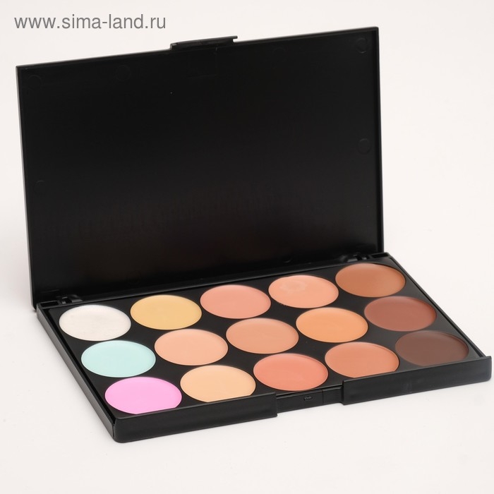 Палетка корректоров для лица, 15 цветов Палетка корректоров для лица, 15 цветов