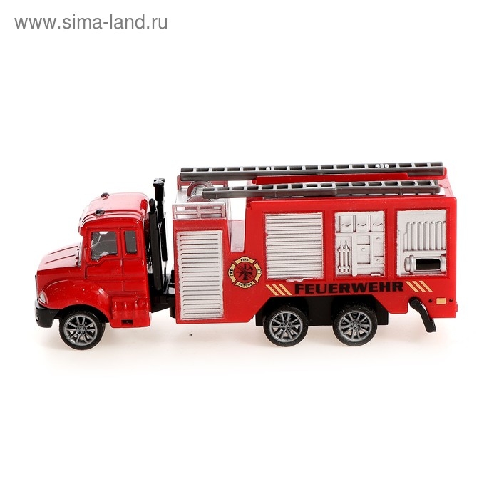 Машина металлическая «Пожарная служба», инерция, с элементами из пластика, МИКС Машина металлическая «Пожарная служба», инерция, с элементами из пластика, МИКС