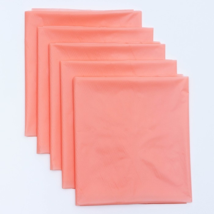 Набор детских непромокаемых клеёнок, 90х70 см, 5 шт., цвета МИКС Набор детских непромокаемых клеёнок, 90х70 см, 5 шт., цвета МИКС