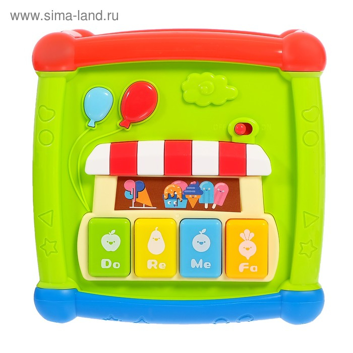 Развивающая игрушка «Умный кубик», световые и звуковые эффекты Развивающая игрушка «Умный кубик», световые и звуковые эффекты