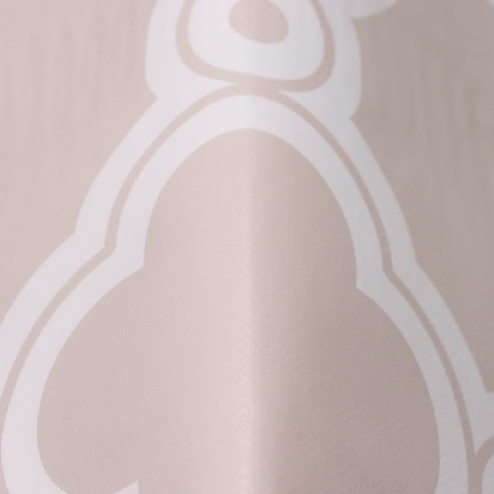 Клеёнка на стол Доляна «Симметрия», на нетканой основе, ширина 137 см, толщина 0,2 мм, рулон 20 м