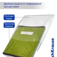 Тетрадь 48 листов в клетку, ErichKrause Unicolor, обложка мелованный картон, МИКС