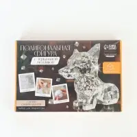 Набор для создания полигональной фигуры из зеркальной мозаики &laquo;Корги&raquo;