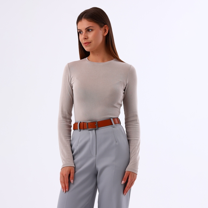 Ремень женский, ширина 3,5 см, цвет рыжий Ремень женский, ширина 3,5 см, цвет рыжий