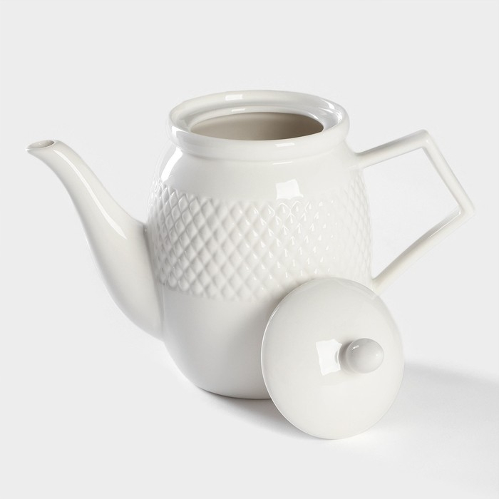 Набор кофейный фарфоровый на бамбуковой подставке BellaTenero, 15 предметов: чайник 850 мл, 6 кружек 70 мл, сахарница с ложкой 300 мл, молочник 250 мл, 6 блюдец, цвет белый Набор кофейный фарфоровый на бамбуковой подставке BellaTenero, 15 предметов: чайник 850 мл, 6 кружек 70 мл, сахарница с ложкой 300 мл, молочник 250 мл, 6 блюдец, цвет белый