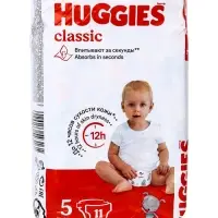Подгузники HUGGIES Classic (11-25 кг), 11шт