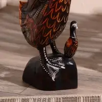 Сувенир &laquo;Утка с утёнком&raquo;, 52&times;9&times;17 см, дерево