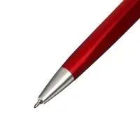 Ручка шариковая автоматическая 0.8 мм синяя, корпус МИКС
