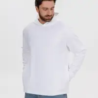 Худи унисекс Morfiss, белое, размер XL/XXL