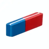 Набор ластиков 10 штук, комбинированные, скошенные (1 штука: 52&times;20&times;6 мм)
