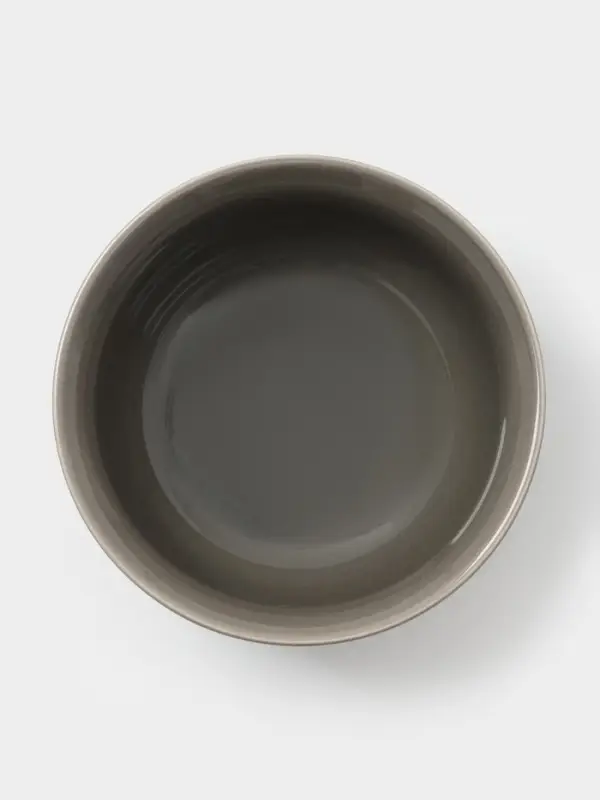 Салатник WY Floral Laceware, 700 мл, d=15 см, фарфор, серая