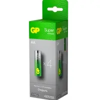Батарейка алкалиновая GP Super, AA, LR6-40BOX, 1.5 В, набор, 40 шт.