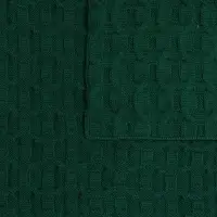 Плед Braidera, темно-зеленый (хвойный)