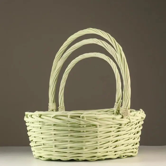 Набор корзин, 3шт., 44х33х14х40CM,38х28х12.5х35CM32х23х11х30CM,лоза