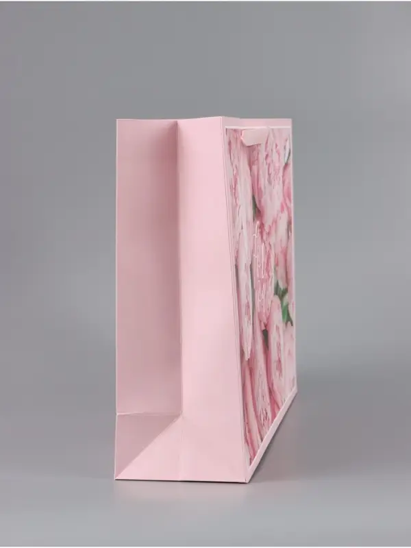 Пакет подарочный ламинированный, упаковка, For you, L 40&times;31&times;11.5 см