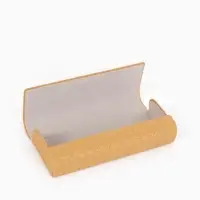 Футляр для очков на магните, размер 15.5&times;6&times;3 см, бежевый