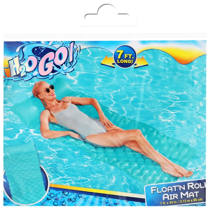 Матрас для плавания, 213 х 86 см, цвет МИКС, 44020 Матрас для плавания, 213 х 86 см, цвет МИКС, 44020