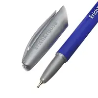 Ручка шариковая ErichKrause Neo Stick Metallic, узел 0.7 мм, синяя