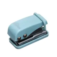 Дырокол на 1 отверстие, до 10 листов, металлический, МИКС