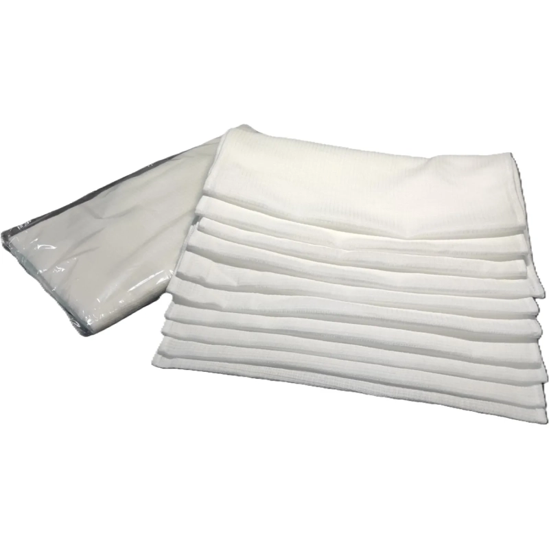 Набор салфеток вафельных отбеленных 45x60 см,160(+10) г/м2,10 шт