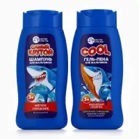 Гель-пена для мальчиков COOL, вишневый леденец, 250 мл, Чистое счастье