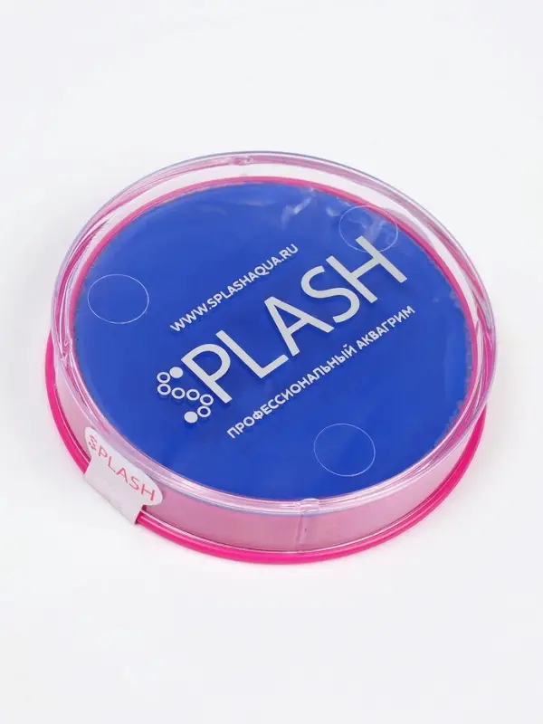 Аквагрим в шайбе, регулярный, синий, 32 г