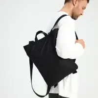 Рюкзак холщовый Discovery Bag, черный