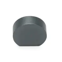 Ручка-кнопка CAPPIO RK147, d=26 мм, цвет графит, 8 шт.