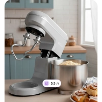 Планетарный миксер кухонный электрический КТ-4433 - 1400 Вт