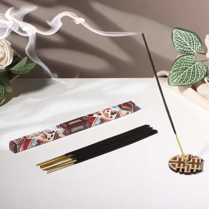 Благовония Благовония "Дыхание природы Шоколад", 8 палочек