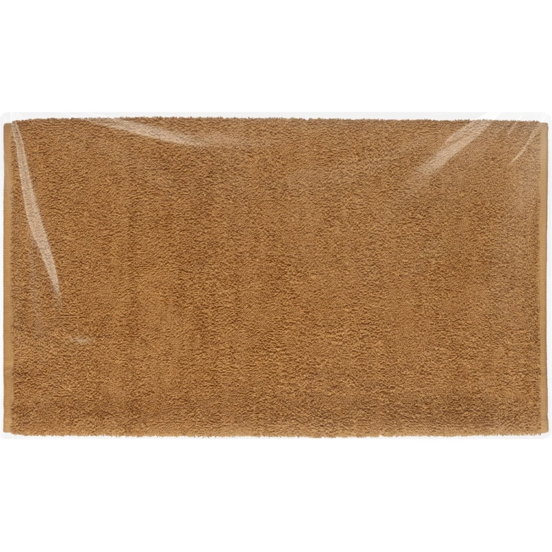 Набор полотенец махровых без бордюр 440 г/м2, 50х90 бежевый, 5шт