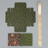Коробка подарочная новогодняя складная «Новогодние шары», 10 х 10 х 10 см