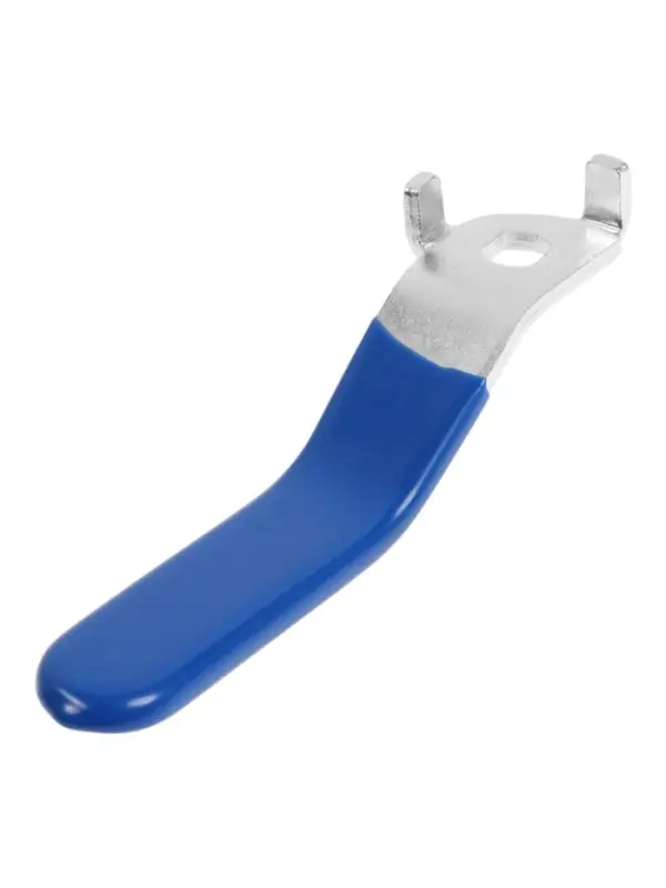 Ручка-рычаг для шарового крана ZEIN, усиленная, 1/2&laquo;-3/4&raquo;, прорезиненная, синяя