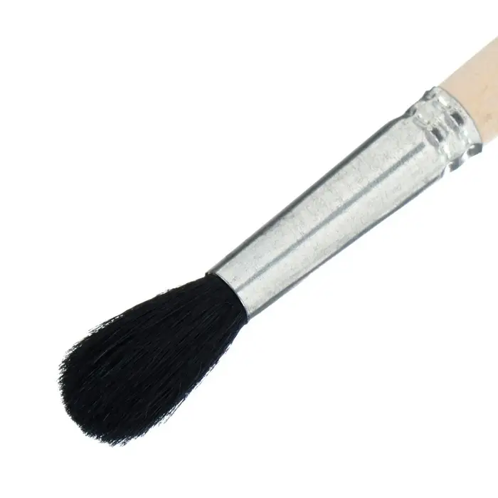 Кисть для рисования, белка, № 8, Calligrata, круглая, деревянная ручка