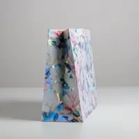 Пакет подарочный голографический, упаковка, Dreams come true, 32&times;26&times;12 см