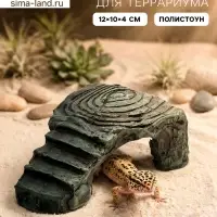 Укрытие для террариума под камень, 12&times;10&times;4 см
