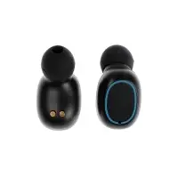 Наушники беспроводные VBT 1.16, TWS, вакуумные, Bluetooth 5.0, 40/250 мАч, с фонариком, чёрные